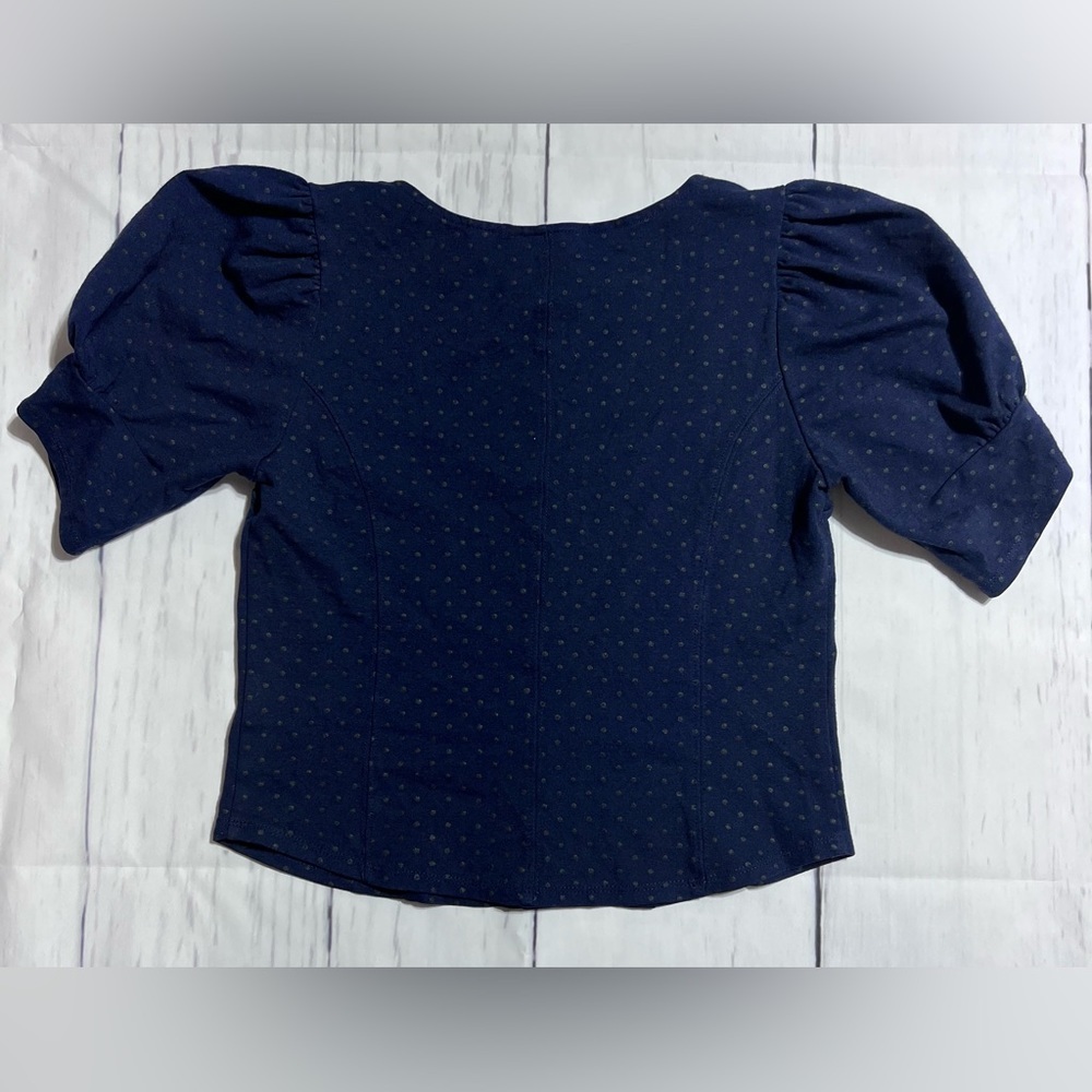 2/$20 Sweetheart Puff Sleeve Blouse by Maeve - Picture 4 of 5